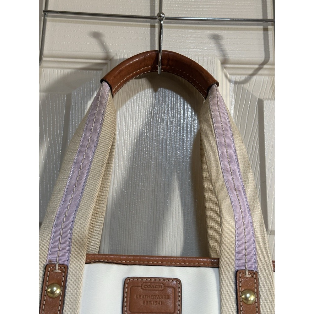 Ivory Coach Shoulder Bag 10695 - Picture 12 of 13